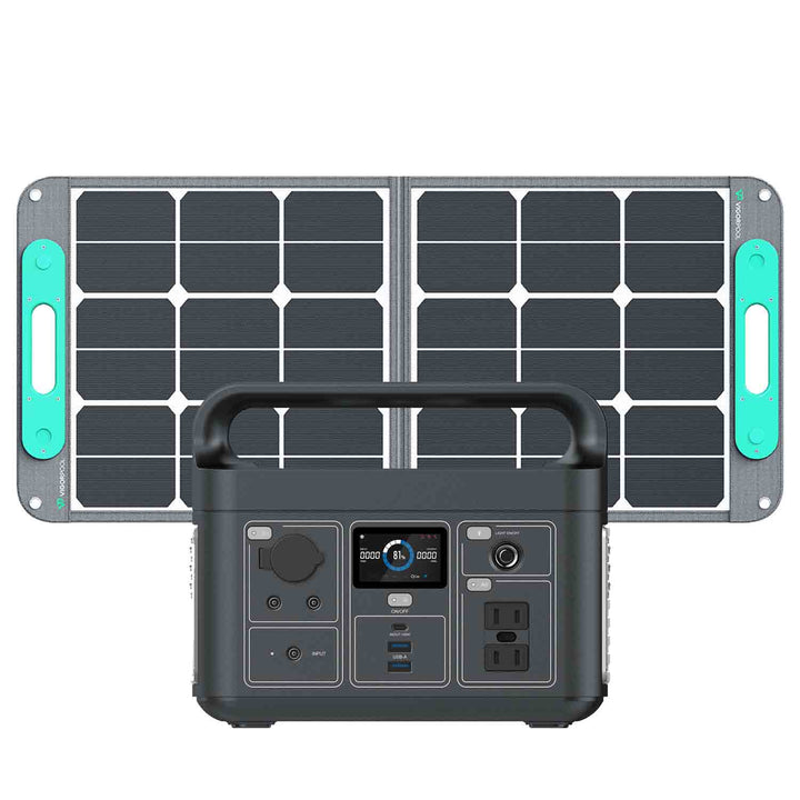 Energy Excellence: Get More for Less with VigorPool Solar Generator Lake 300 + 100W Solar Panel"