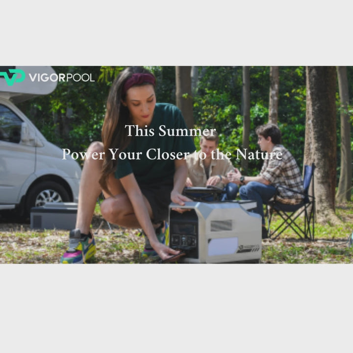 Pair Up for Power: Two 1200W Energy Storage Solutions with Discounts – VigorPool Captain 1200 Portable Power Station