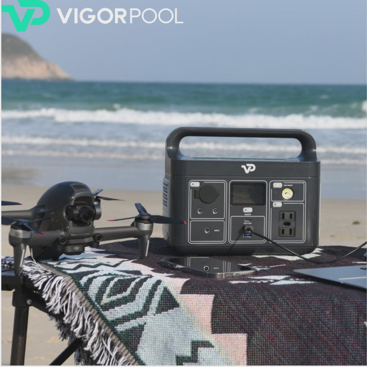 Adventure-Ready Energy: VigorPool Lake 300 - Your Compact Companion Anywhere