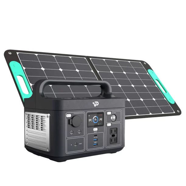 VigorPool Solar Generator Lake 300 + 100W Solar Panel