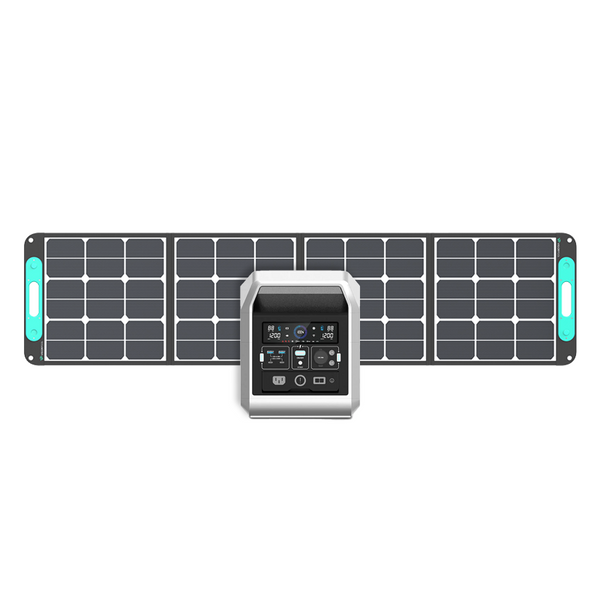 VigorPool Solar Generator Captain 1200 + 200W Solar Panel