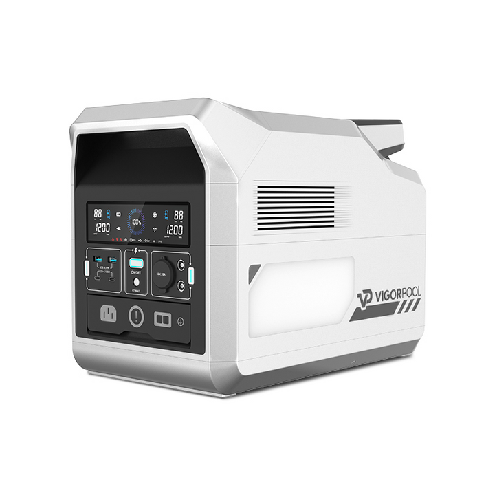Swift Power Boost: VigorPool Captain 1200 - Elevate to 80% Charge in Just 60 Minutes
