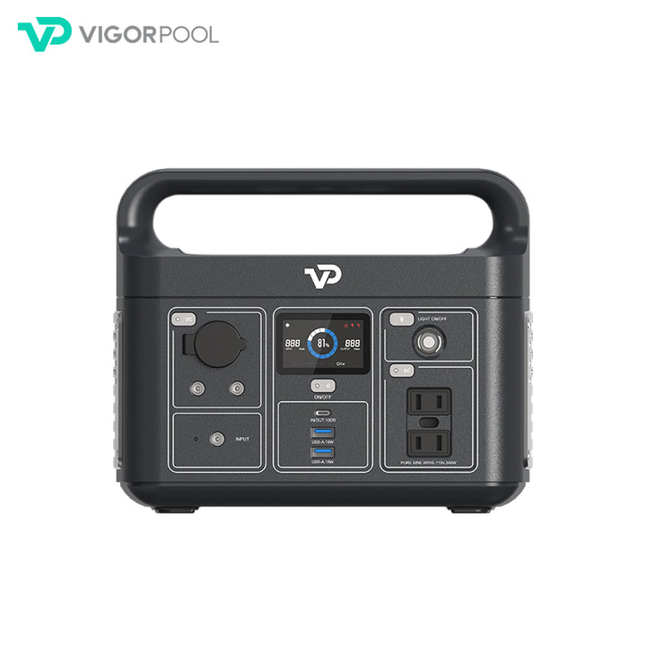 Unleash Convenience: VigorPool Lake 300 - Your Compact Power Partner for Camping and Emergencies